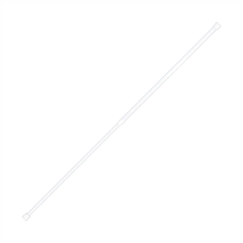 Varillas de ducha telescópica con textura blanca